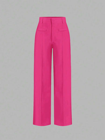 MOD High Waist Straight Leg Pants