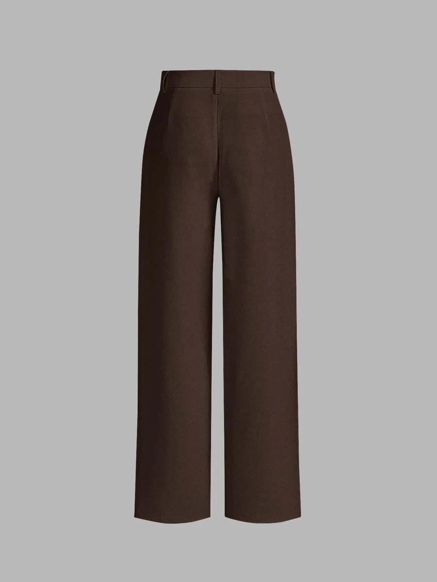 MOD High Waist Straight Leg Pants