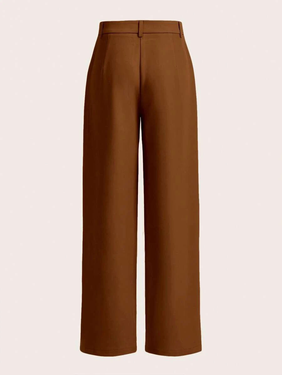 MOD High Waist Straight Leg Pants