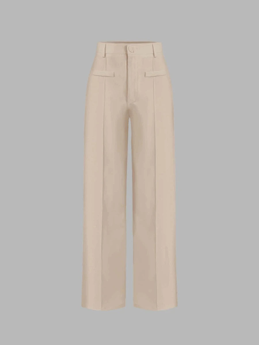 MOD High Waist Straight Leg Pants