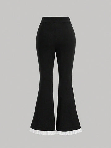 MOD Ladies' Contrast Color Flared Pants