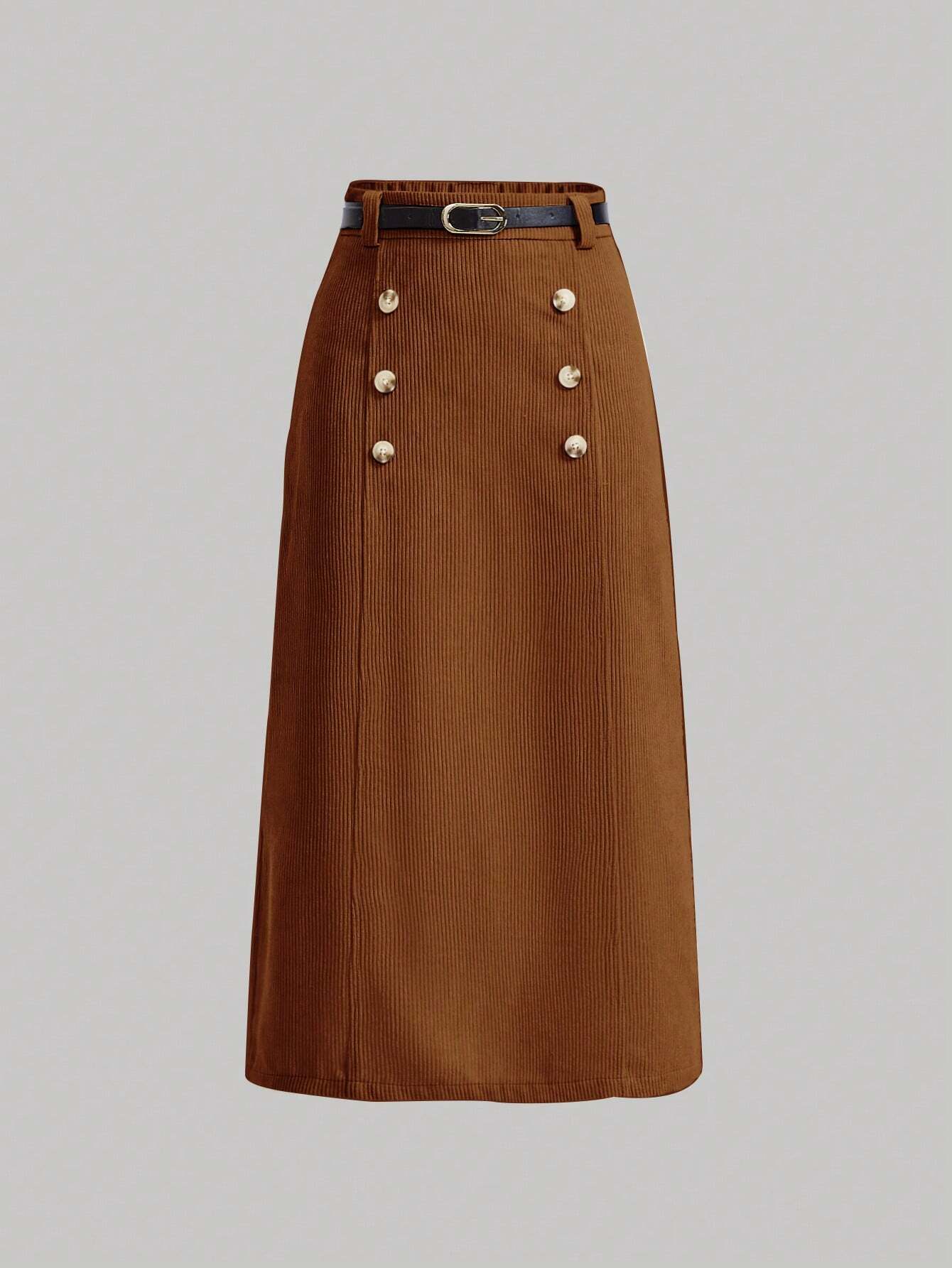 MOD Women's Button Decorated Skirt