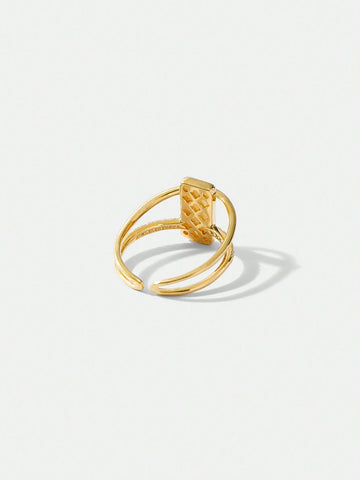 MOTF PREMIUM ADJUSTABLE GEOMETRIC GOLD RING