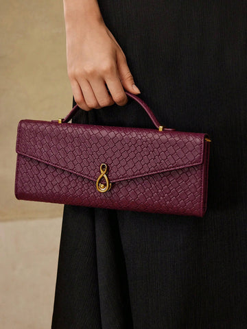 MOTF PREMIUM TEXTURED SQUARE TOP HANDLE BAG