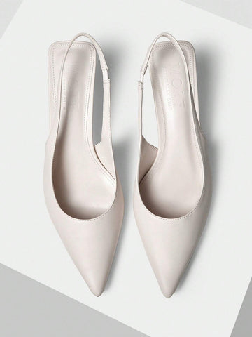 MOTF PREMIUM POINTED-TOE SIMPLE DAILY COMMUTE WOMEN HIGH-HEELED