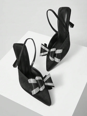 MOTF PREMIUM WOMEN'S FASHION BACKLESS HIGH HEEL SHOES