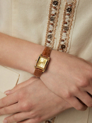 MOTF PREMIUM WOMEN'S FASHION SIMPLE SQUARE QUARTZ WATCH