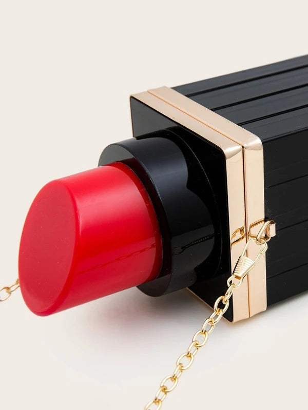 Mini Lipstick Shaped Evening Bag