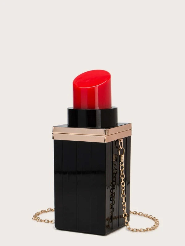 Mini Lipstick Shaped Evening Bag