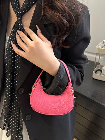 Fashionable High-Quality Lightweight Crescent Shaped Shoulder Bag