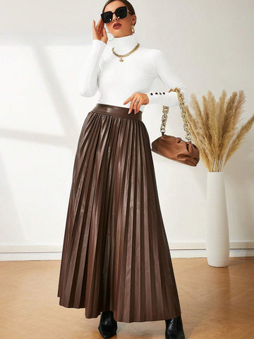 Modelyn High Neck Button Detail Ribbed Knit Sweater