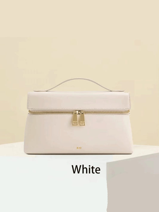 Zipper Opening And Closing Design Handbag