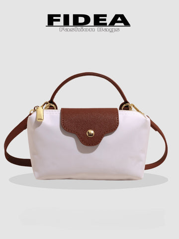 Fashionable Solid Color Minimalist PU Bucket Bag