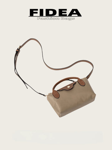 Fashionable Solid Color Minimalist PU Bucket Bag