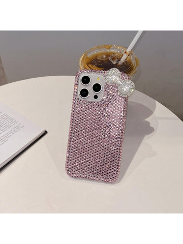 New Luxury High-End Women's 3D Bowknot Rhinestone Phone Case