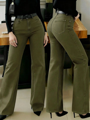 Women Straight Leg Jean