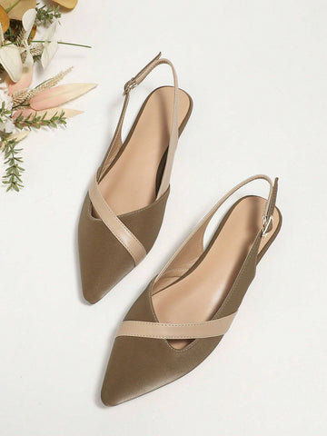 Pointed Toe Flat Shoes For Women