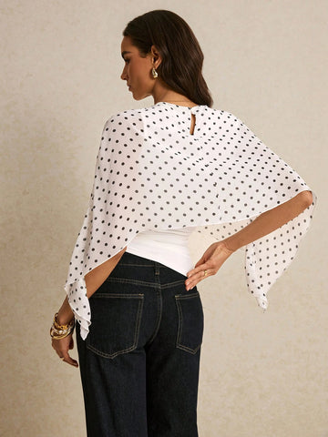 Women's Elegant Solid Color Shawl Collar Blouse