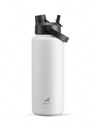 20oz Insulated Water Bottle With 2-In-1 Straw And Spout Lid