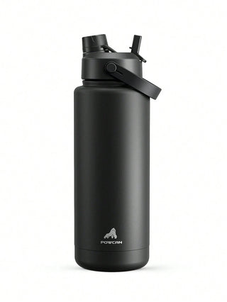 20oz Insulated Water Bottle With 2-In-1 Straw And Spout Lid