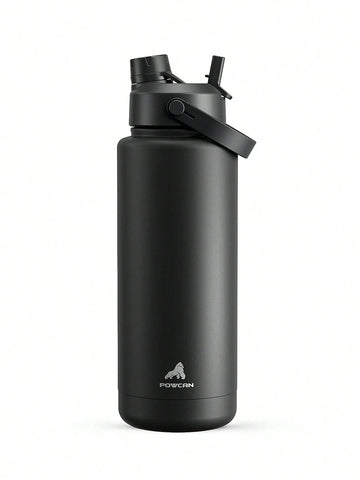 20oz Insulated Water Bottle With 2-In-1 Straw And Spout Lid