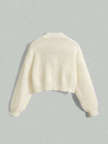 Three-Dimensional Bow Accessories Cute Minimalist Sexy Cardigan