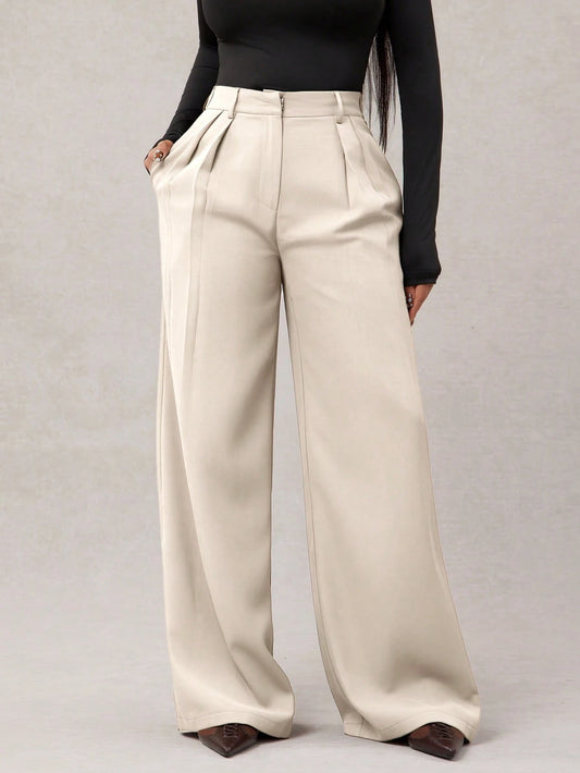 Minimalist Fashion Oversized Wide Leg Pants