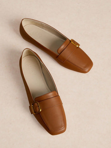 MOTF PREMIUM SQUARE TOE COMFORTABLE WOMEN'S FLAT