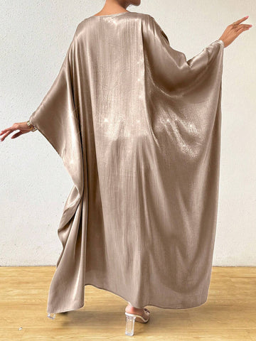 Elegant Shiny Long Dress For Women