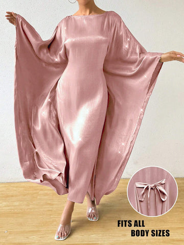 Elegant Shiny Long Dress For Women