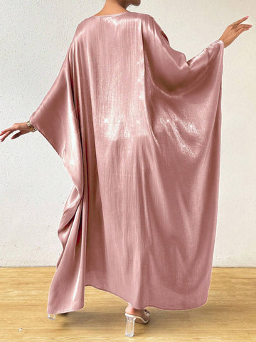 Elegant Shiny Long Dress For Women