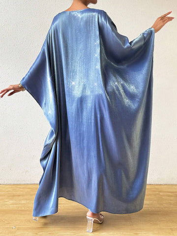 Elegant Shiny Long Dress For Women
