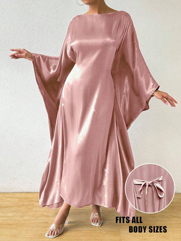 Elegant Shiny Long Dress For Women