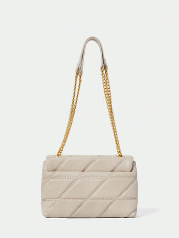 Women's Fashion Versatile Solid Color Classic Shoulder Bag