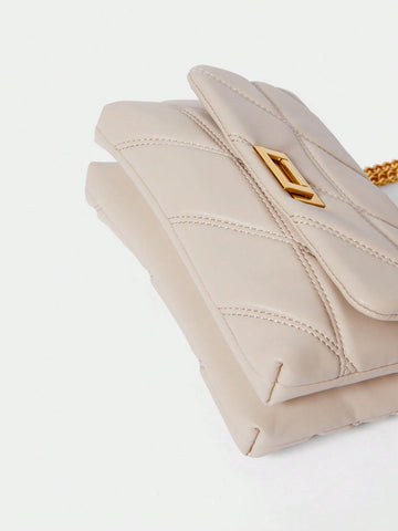 Women's Fashion Versatile Solid Color Classic Shoulder Bag