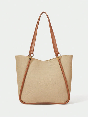 SHECARRY Women's Casual Commuting Large Capacity Tote Bag
