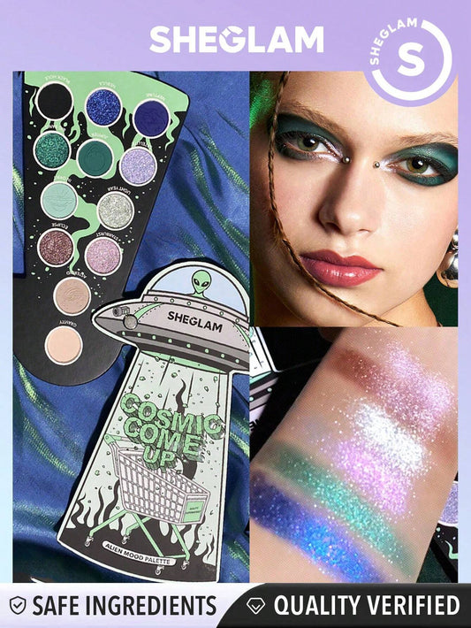 SHEGLAM Alien Mood Palette 12-Color Shimmer Matte Eyeshadow Palette