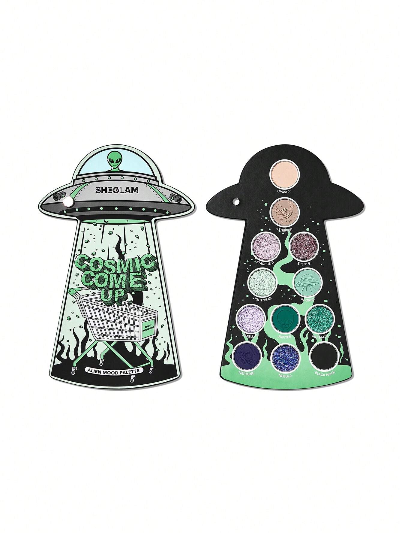 SHEGLAM Alien Mood Palette 12-Color Shimmer Matte Eyeshadow Palette