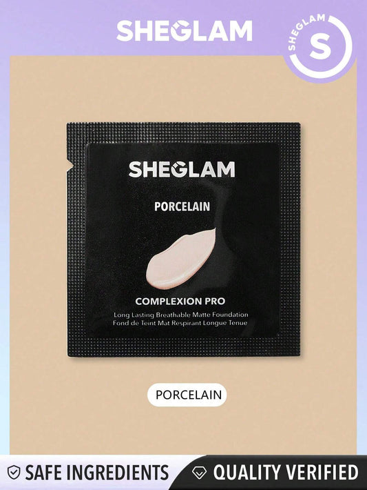 SHEGLAM Complexion Pro Long Lasting Breathable Matte Foundation Sample