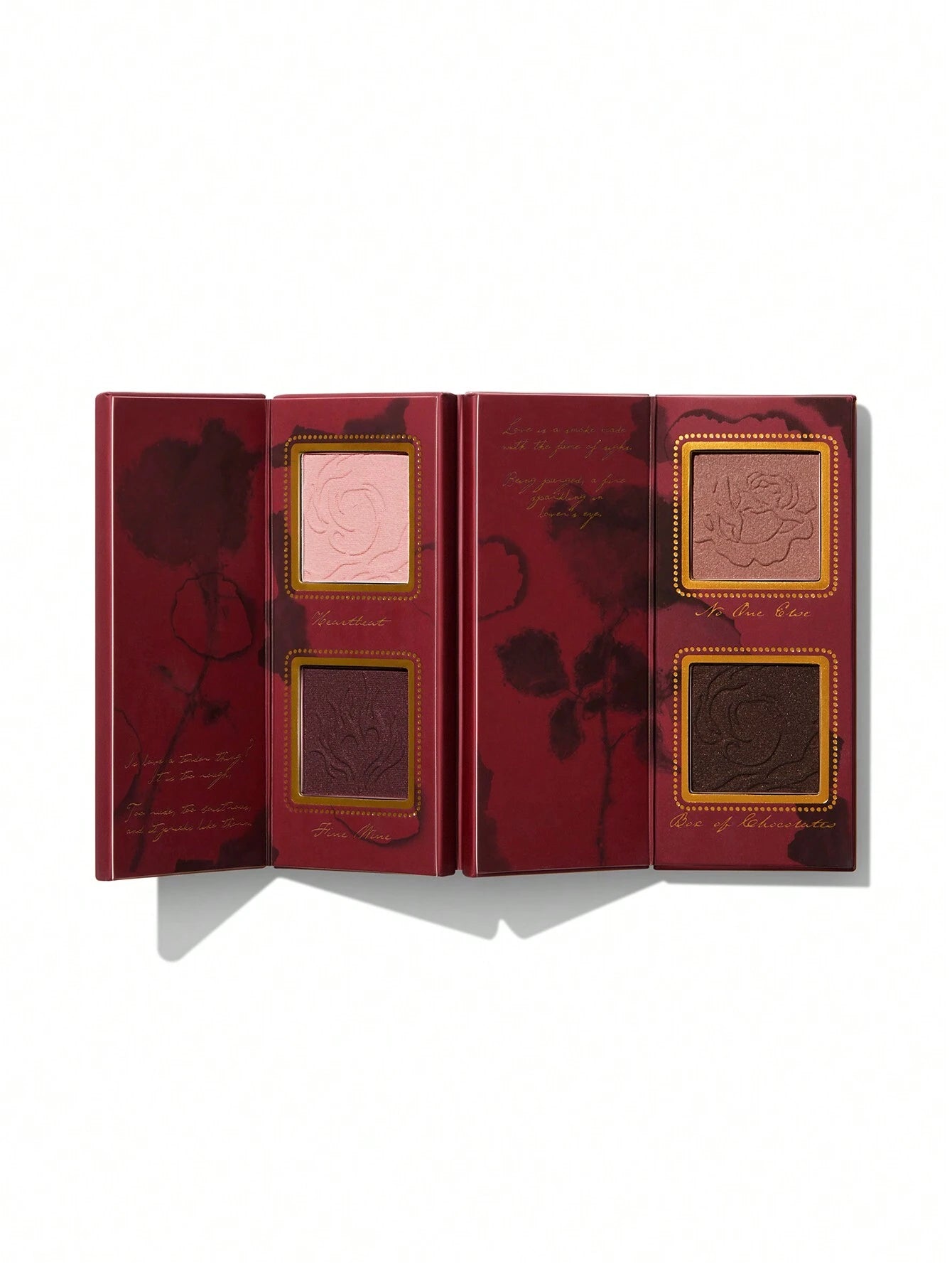 SHEGLAM Ember Rose Burning Devotion Color Palette 4 Colors Valentines