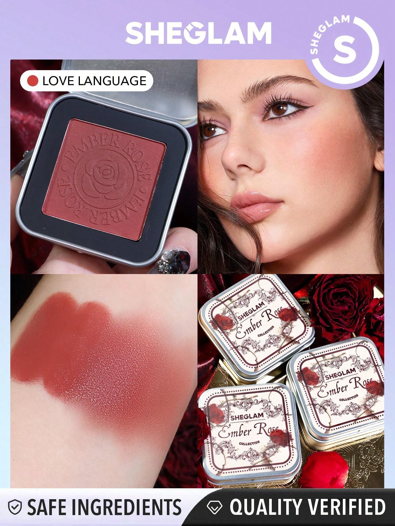 SHEGLAM Ember Rose Eternal Flame Cream Blush-Love Language