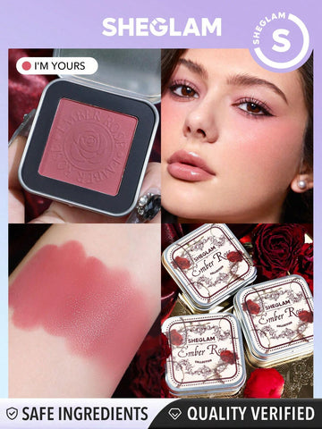 SHEGLAM Ember Rose Eternal Flame Cream Blush-Love Language