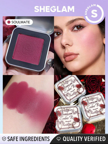 SHEGLAM Ember Rose Eternal Flame Cream Blush-Love Language