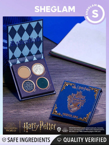 SHEGLAM Harry Potter™ Slytherin™ House Palette 4-Clolor Shimmer Matte Eyeshadow Palette