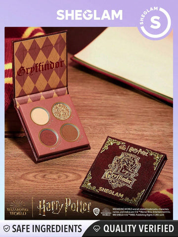 SHEGLAM Harry Potter™ Slytherin™ House Palette 4-Clolor Shimmer Matte Eyeshadow Palette