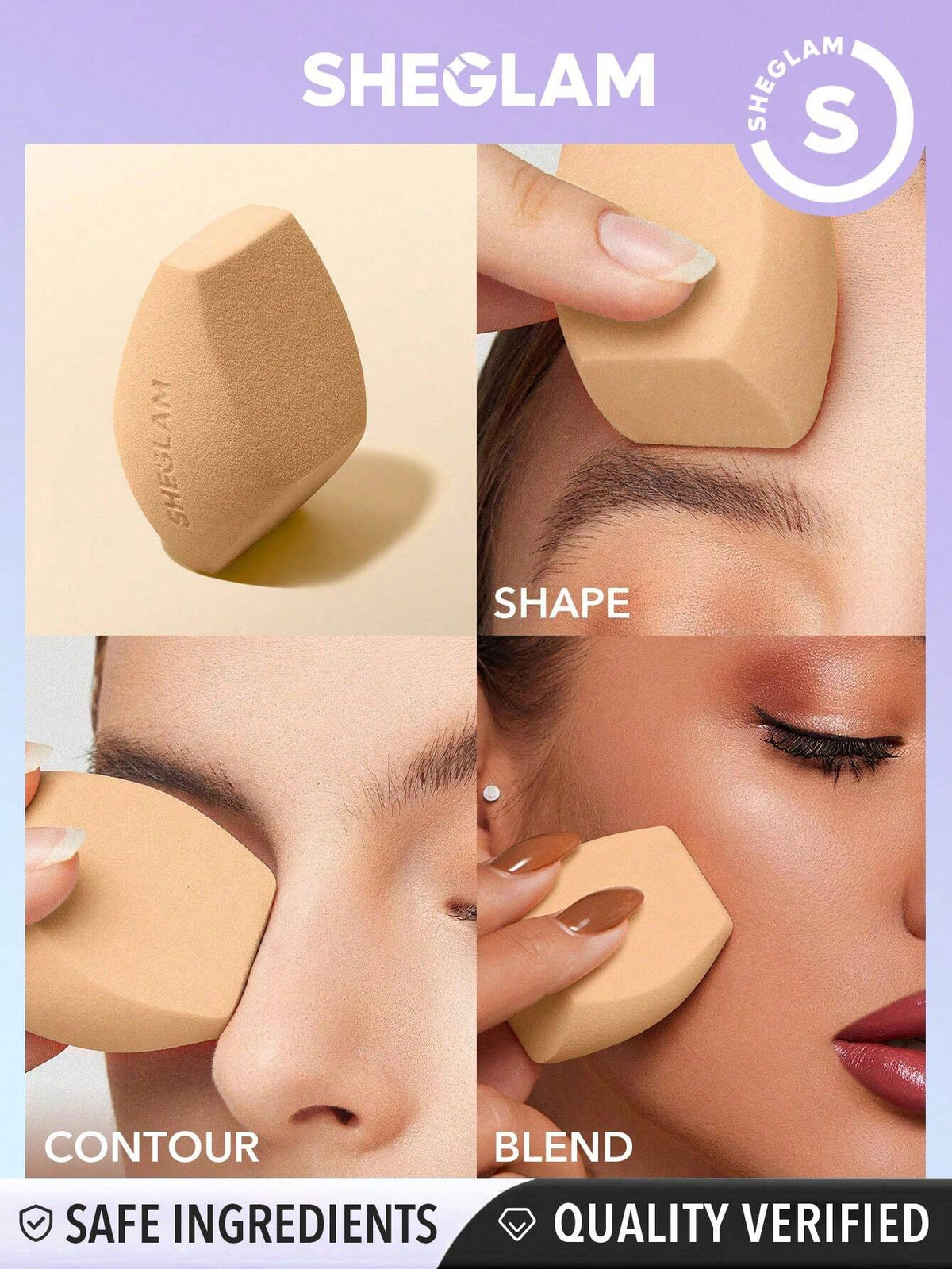 SHEGLAM Multi-Faceted Makeup Sponge