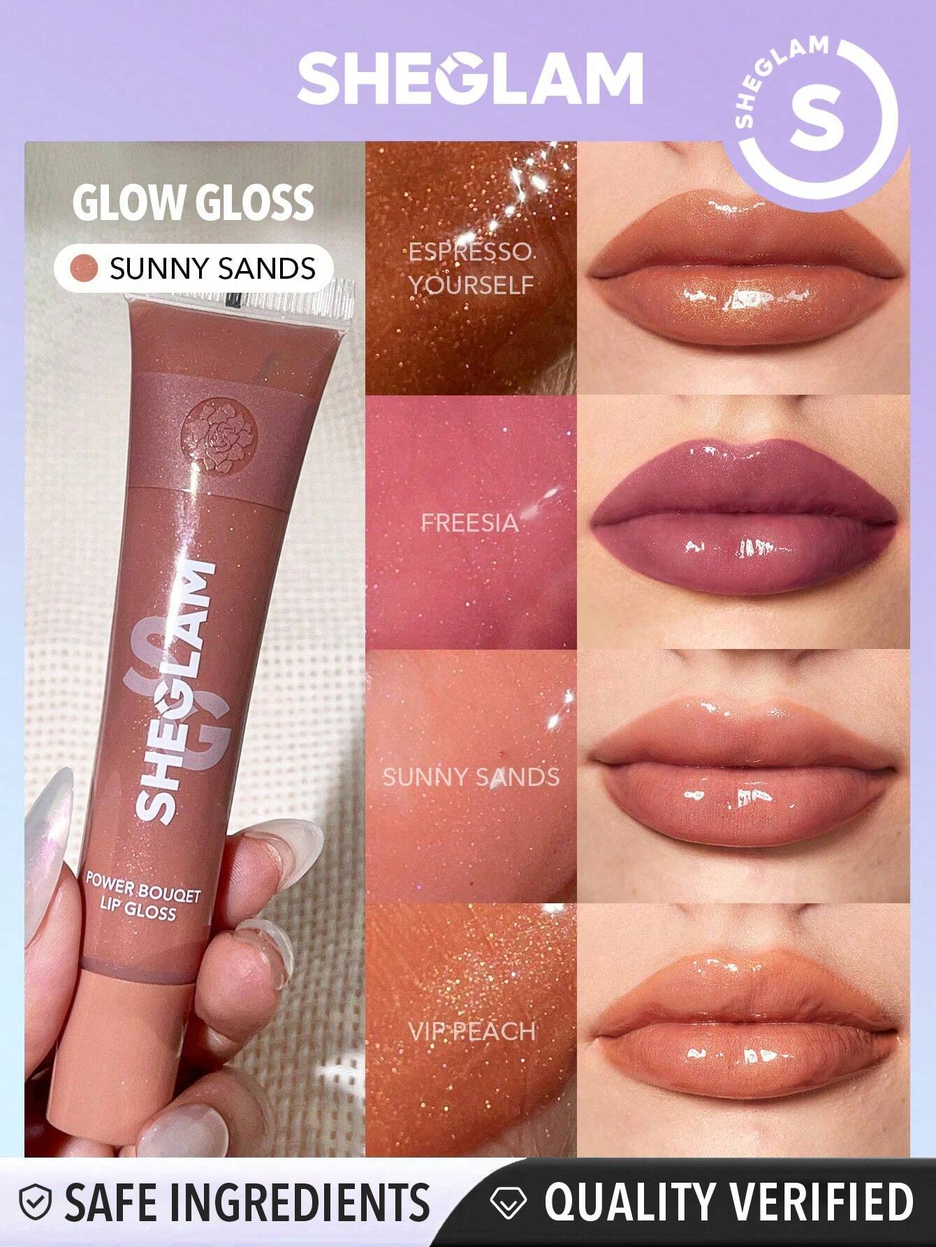 SHEGLAM Power Bouquet Lip Gloss