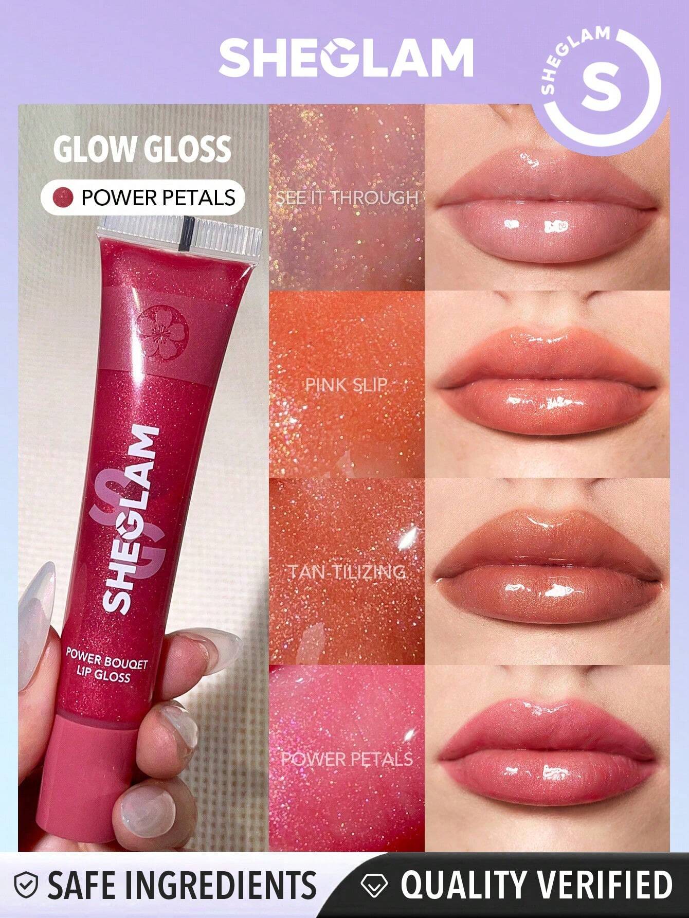 SHEGLAM Power Bouquet Lip Gloss