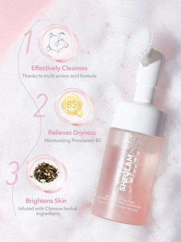 SHEGLAM Radiant By Nature Combo Skin Face Cleanser 100ml Hydrating Gentle