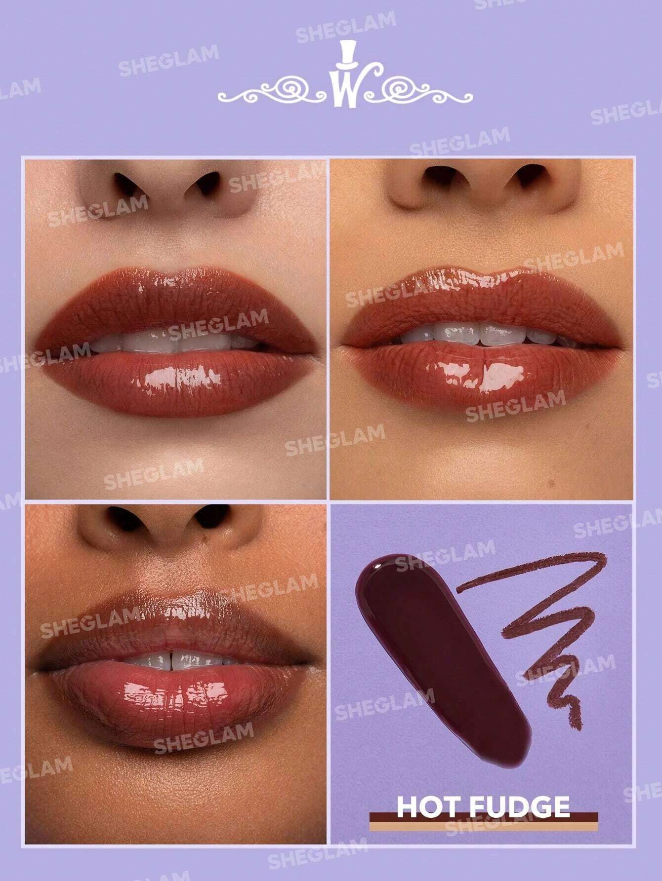 SHEGLAM | Willy wonka Cocoa Kiss Lip Duo